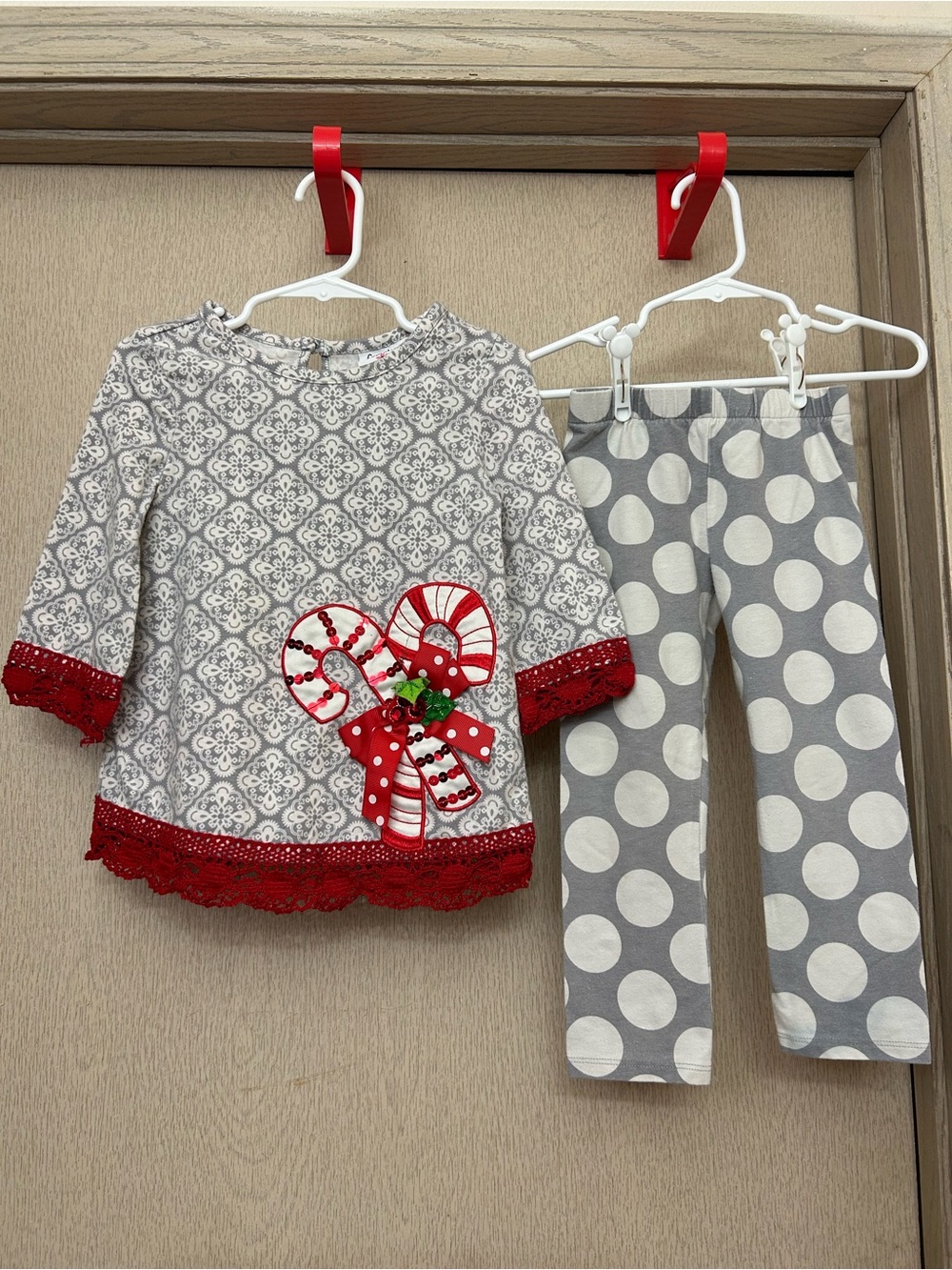 Counting Dasies - Matching Christmas Outfit - Size 2T